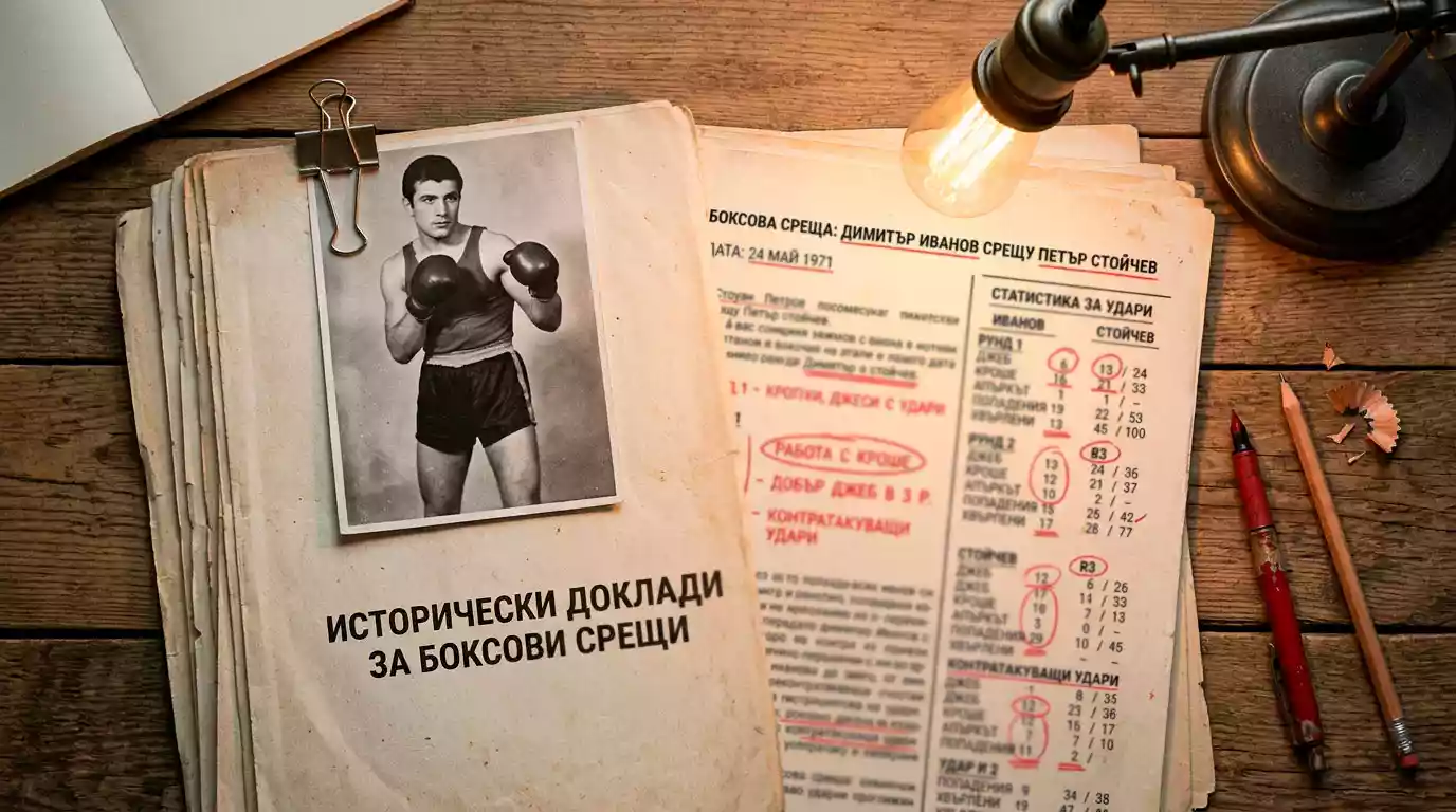 Архив с CompuBox листове от стари мачове на боксьор — входно за пре-мач анализ