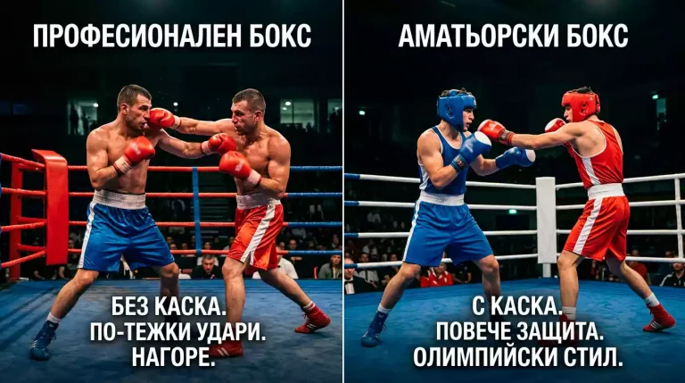 Сравнение между професионален и любителски бокс — две страни на една и съща дисциплина